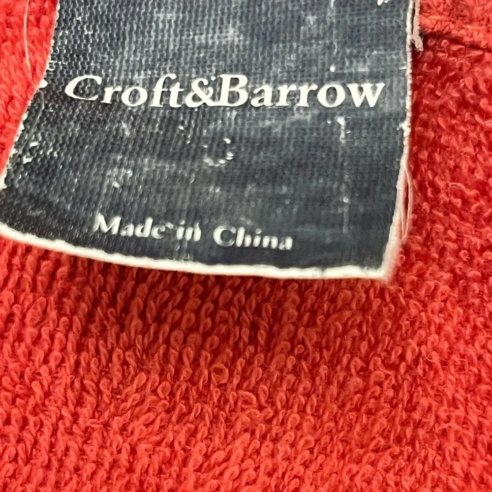 Vintage Croft & Barrow Red hand Towel/ Firm Price